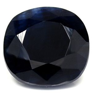 Szafir 2,99 ct, niebieski, szlif cushion
