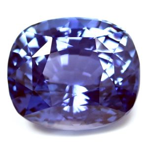 Szafir 5,06 ct, niebieski, szlif cushion