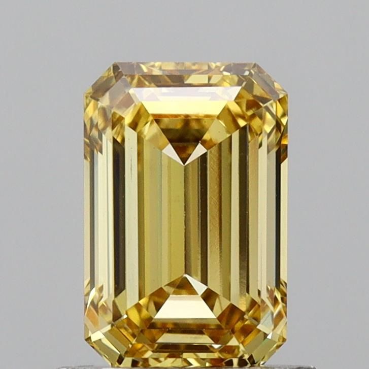 1.02 CT Fancy Vivid Yellow EMERALD