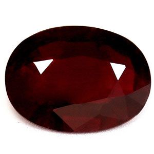 RUBY FACETED 1.07ct RED Deep Red SI REST_OF_AFRICA HEATED