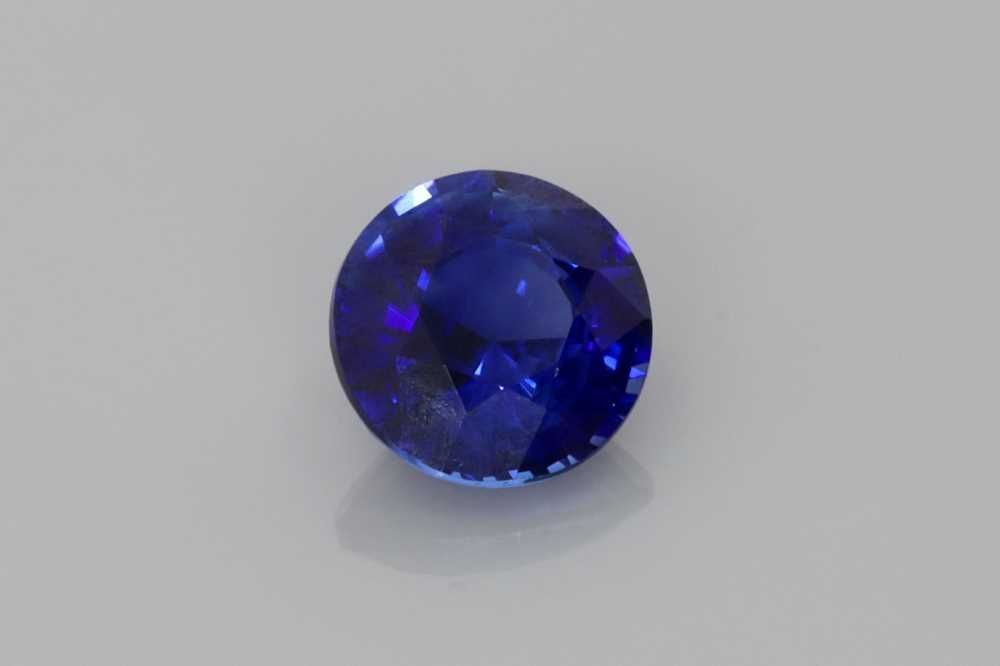 SAPPHIRE FACETED 0.74ct BLUE Vivid BLUE SI MADAGASCAR NONE
