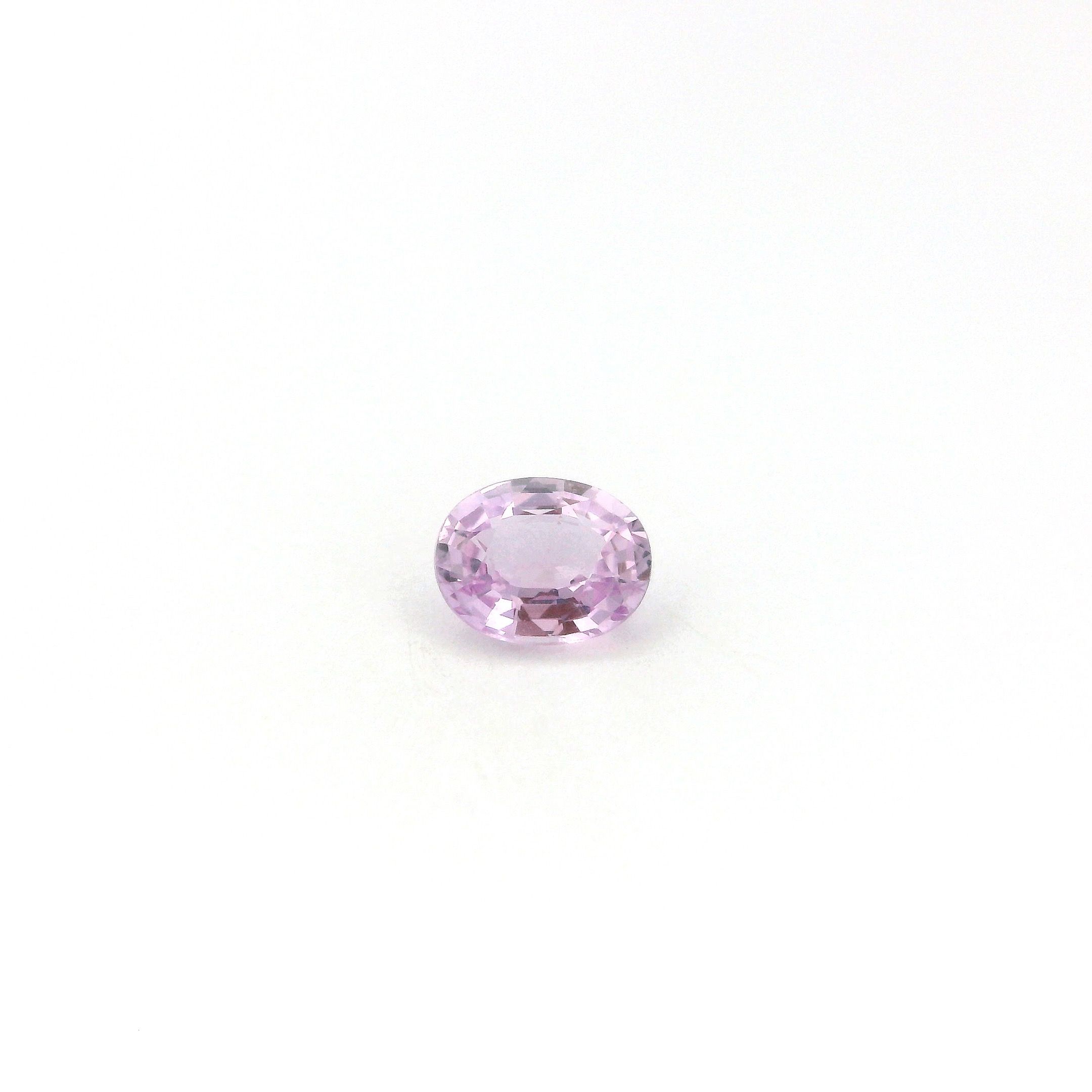 SAPPHIRE FACETED 0.45ct PINK Purple pink EC MADAGASCAR NONE