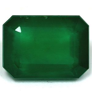 Szmaragd 9,33 ct, zielony, szlif szmaragdowy
