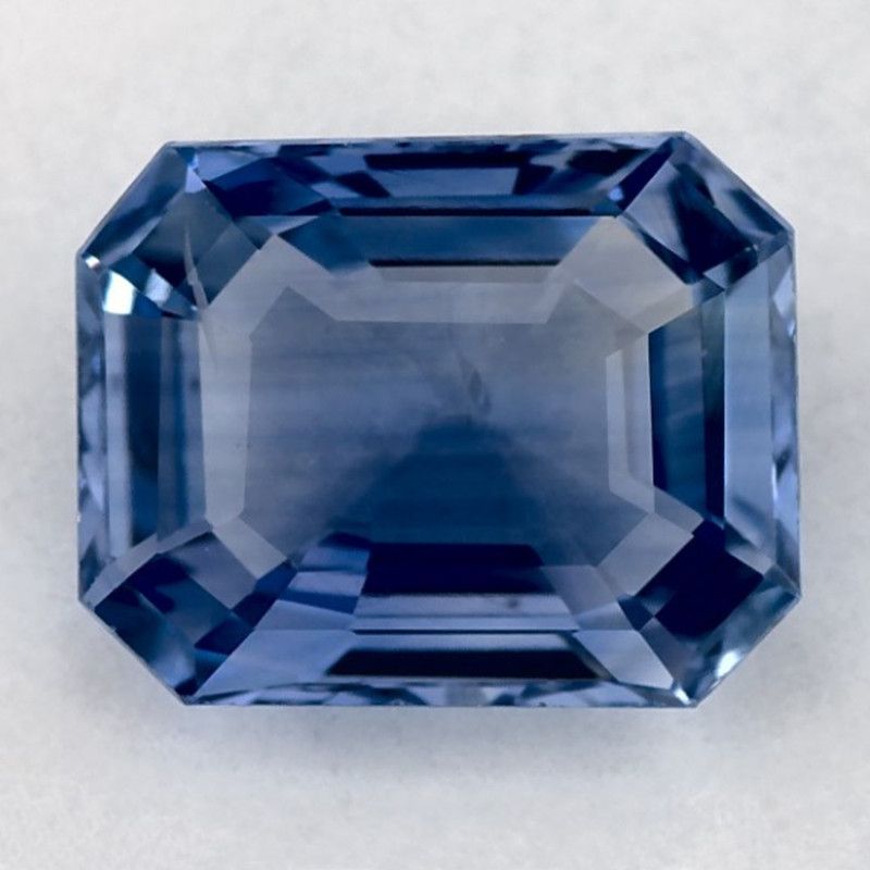Szafir 3,33 ct, niebieski, szlif ośmiokątny