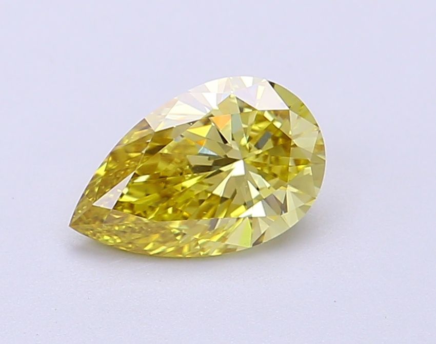 1.07 CT Fancy Intense Yellow PEAR