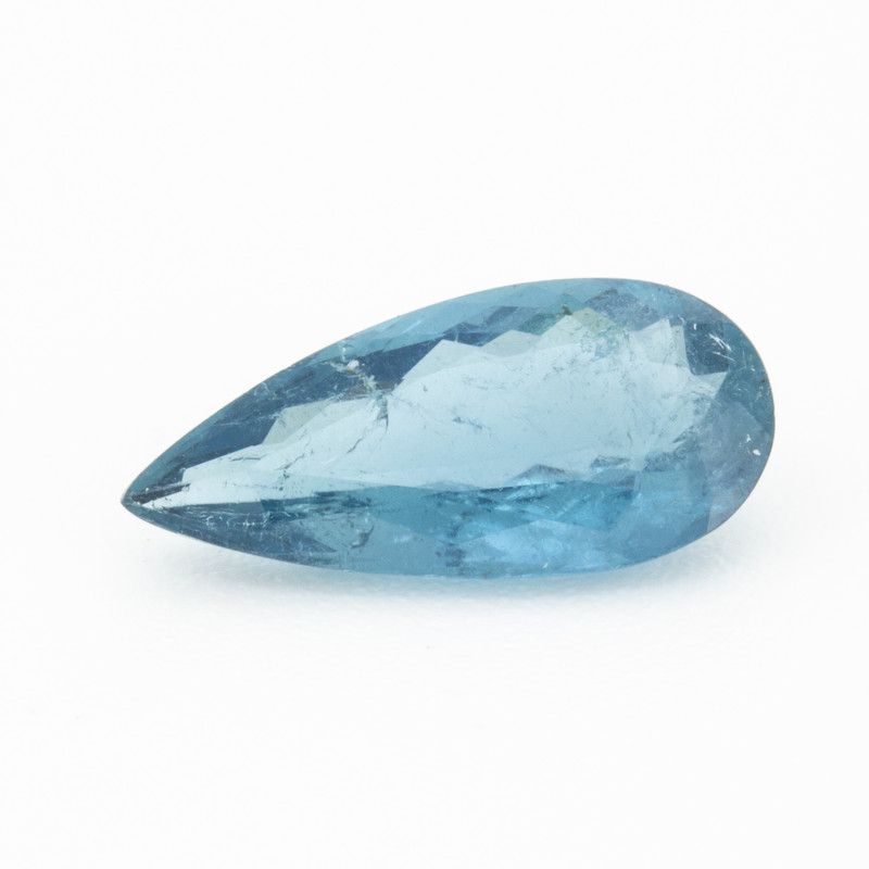 Turmalin 1,85 ct, niebieski, szlif gruszka