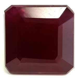 Rubin 4,43 ct, czerwony, szlif szmaragdowy