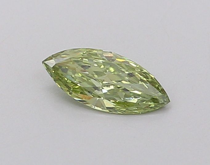 0.23 CT Fancy Vivid Green MARQUISE