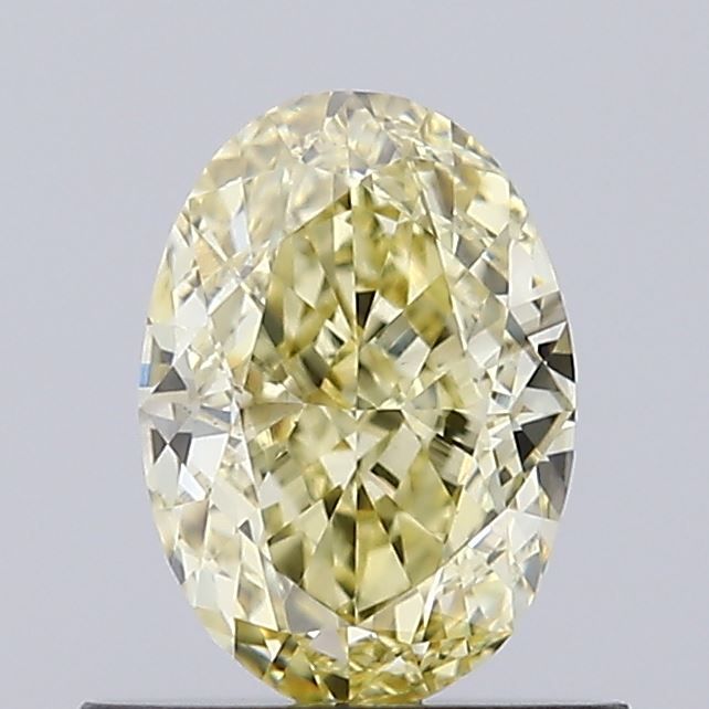 0.89 CT Fancy Intense Yellow OVAL