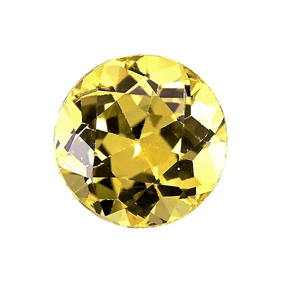 SAPPHIRE FACETED 0.99ct YELLOW Yellow EC SRILANKA HEATED
