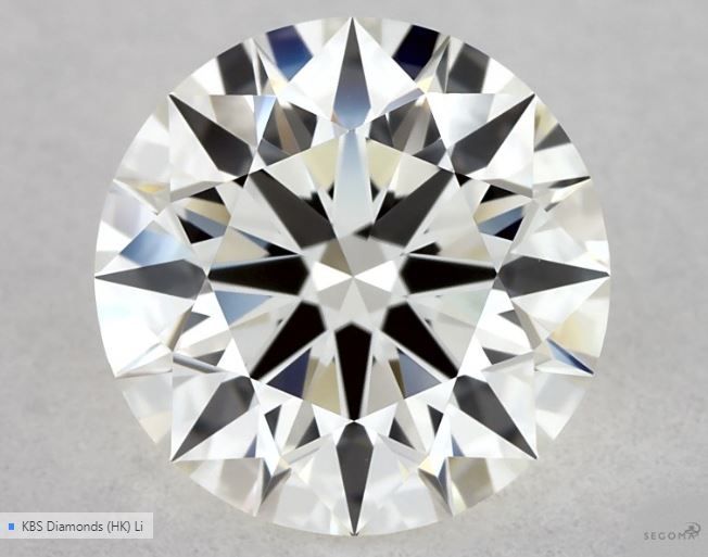 Prírodný diamant okrúhly...