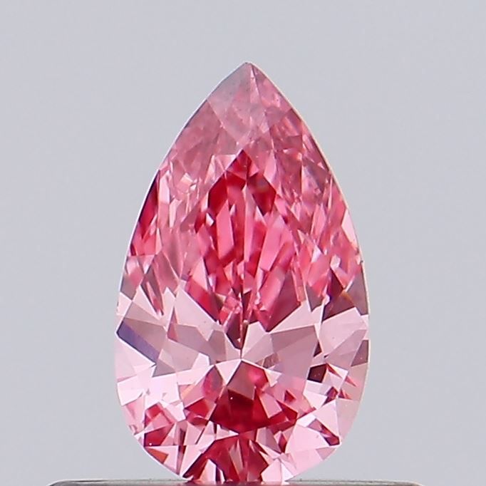 0.36 CT Fancy Vivid Pink PEAR