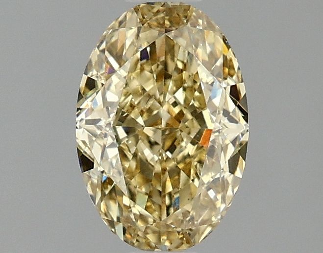 1.09 CT Fancy Intense Yellow OVAL