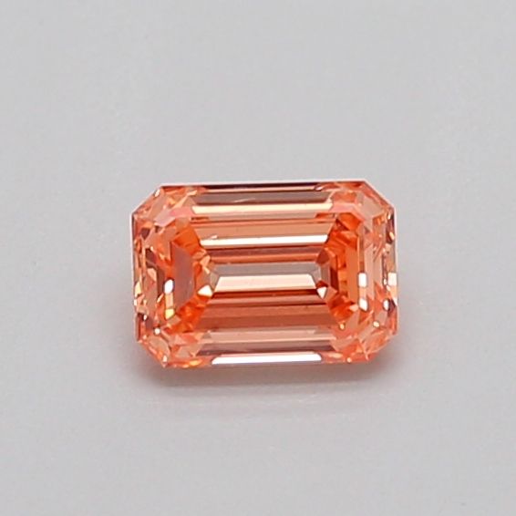 0.31 CT Fancy Vivid Orange EMERALD
