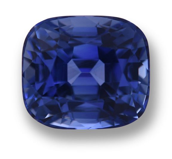 SAPPHIRE FACETED 2.41ct BLUE Blue EC SRILANKA HEATED