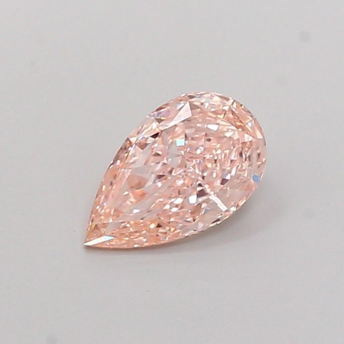 0.36 CT Fancy Vivid Purple PEAR