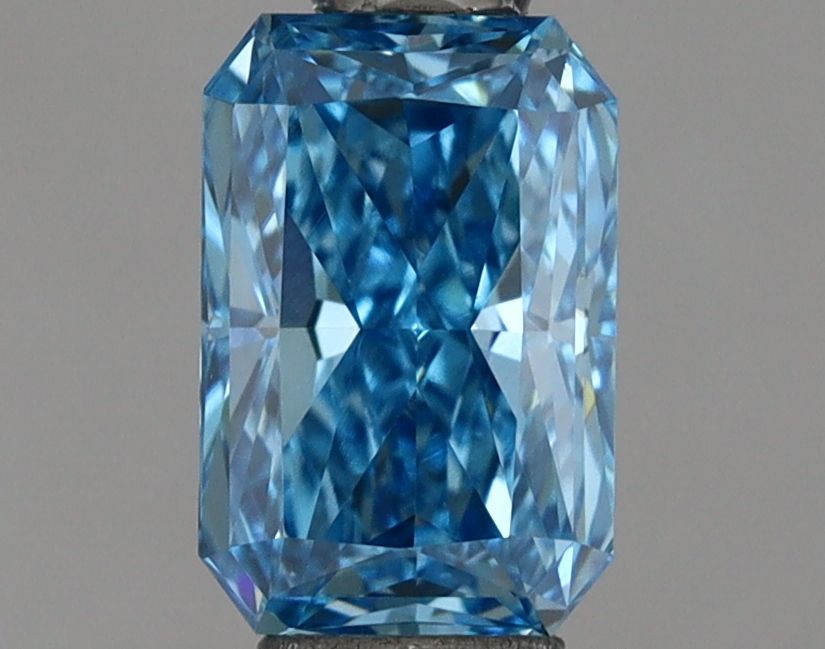 0.64 CT Fancy Vivid Blue RADIANT