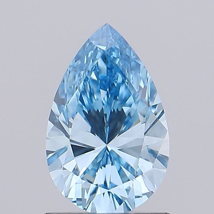 0.15 CT Fancy Vivid Blue PEAR