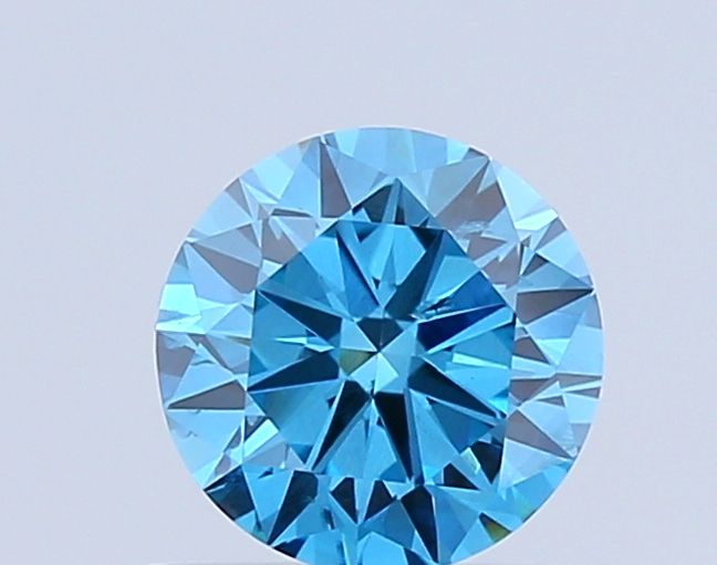 0.62 CT Fancy Vivid Blue ROUND