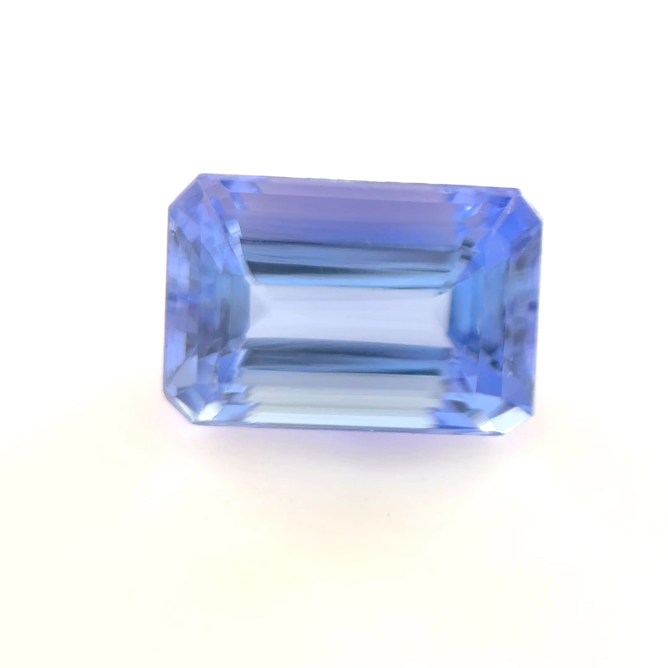 Tanzanit 1,13 ct, niebieski, szlif szmaragdowy