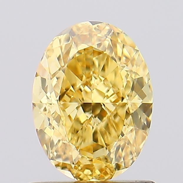 1.17 CT Fancy Vivid Yellow OVAL