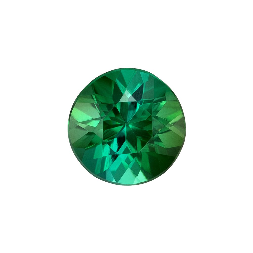 TOURMALINE FACETED 0.65ct GREEN SI BRAZIL HEATED