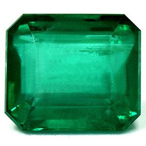 Szmaragd 6,11 ct, zielony, szlif szmaragdowy