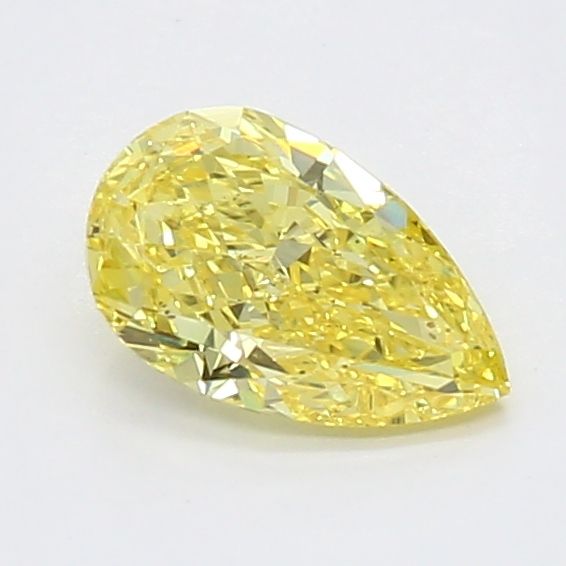 0.4 CT Fancy Vivid Yellow PEAR