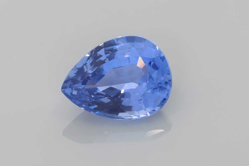 2.43 ct Pear Sapphire