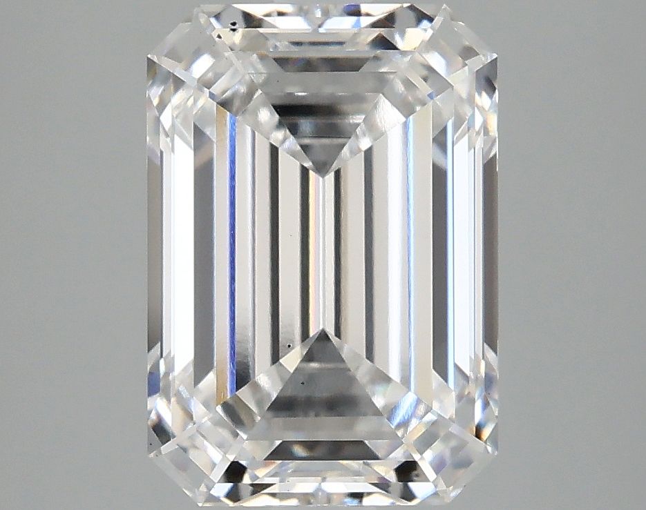Diamant Émeraude 4.09 ct - Couleur E - Pureté VS2
