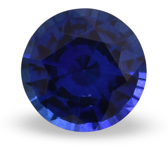 SAPPHIRE FACETED 1.17ct BLUE Blue EC SRILANKA HEATED