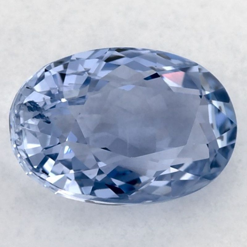 Szafir 2,27 ct, niebieski, szlif owalny