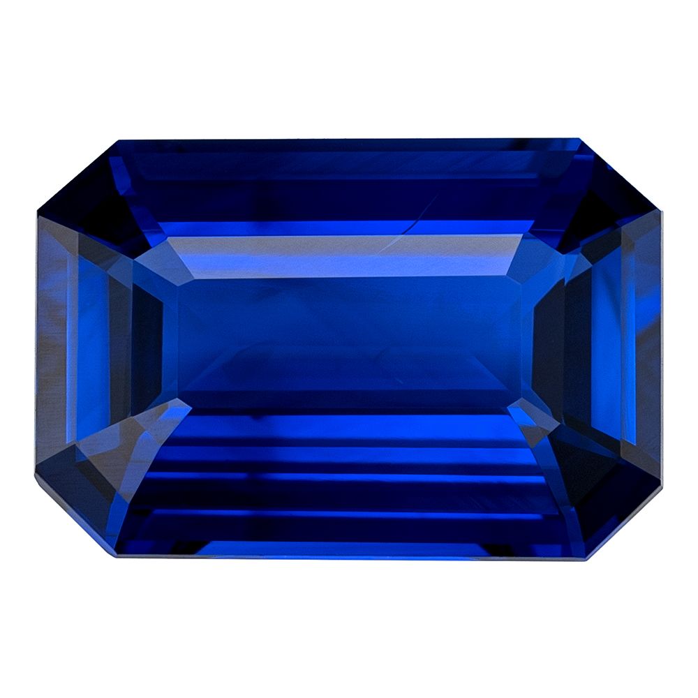 SAPPHIRE FACETED 5.55ct BLUE SI MADAGASCAR HEATED