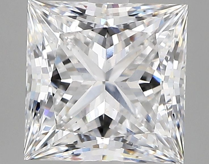 Diamant Princesse 3.02 ct - Couleur D - Pureté VS1