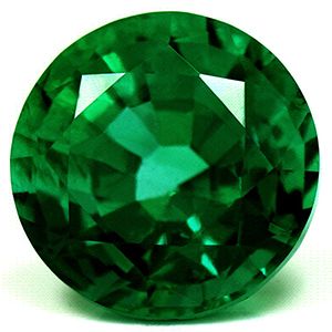 Szmaragd 4,61 ct, zielony, szlif okrągły