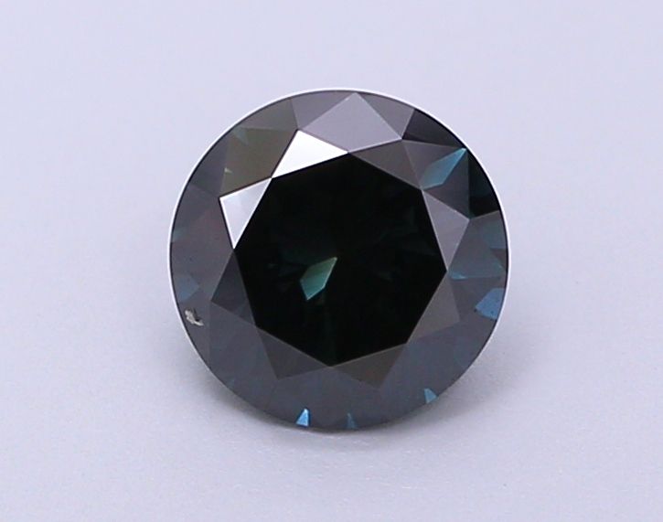 0.64 CT Fancy Blue ROUND