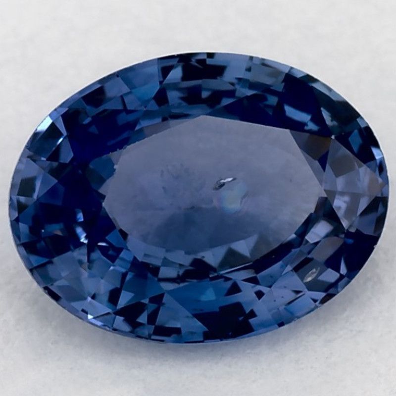 Szafir 1,34 ct, niebieski, szlif owalny