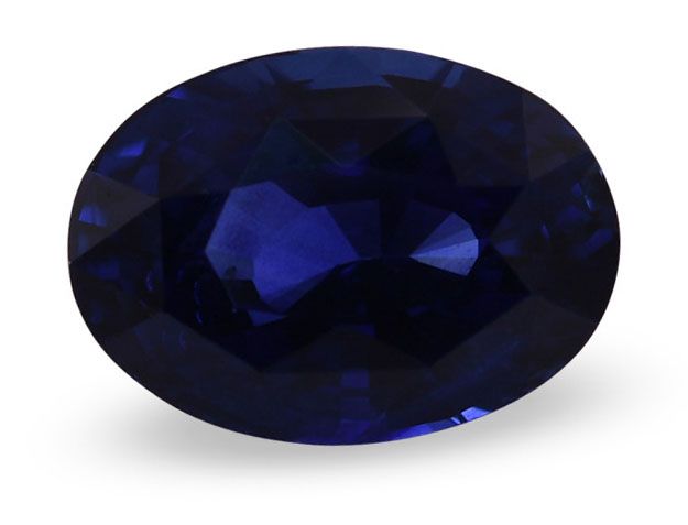 SAPPHIRE FACETED 4.07ct BLUE Blue EC SRILANKA HEATED