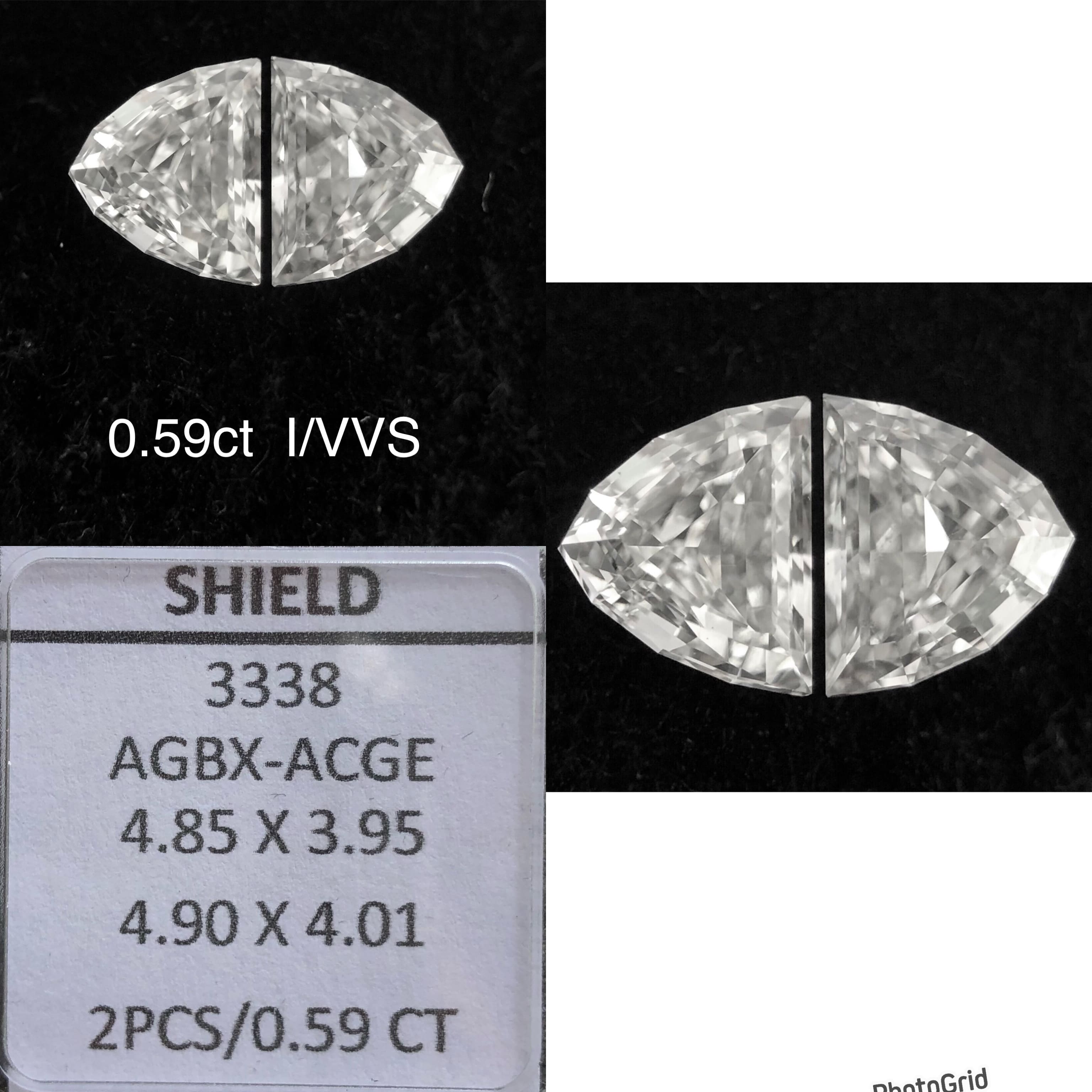 Prírodný diamant štít,...