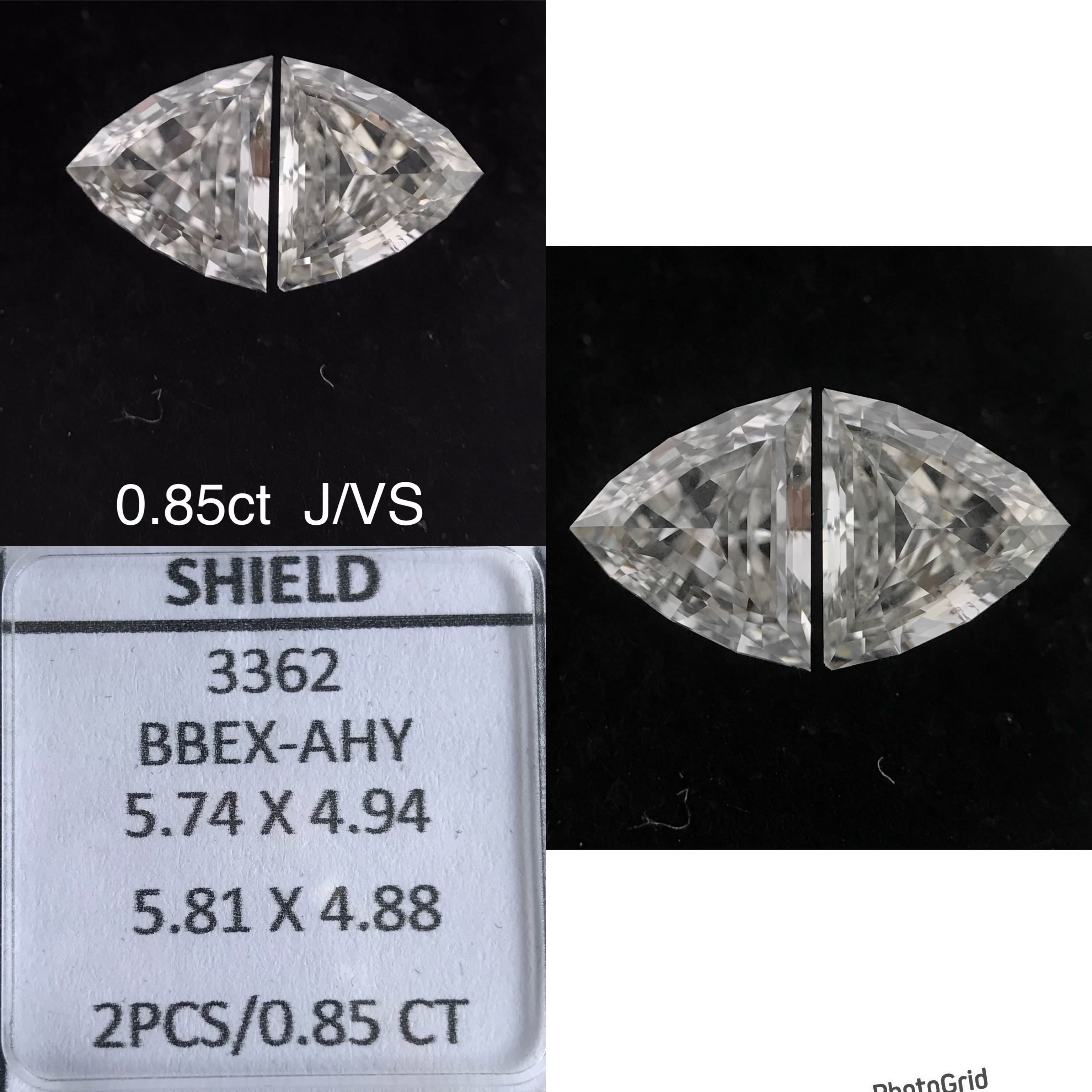 Prírodný diamant štít,...