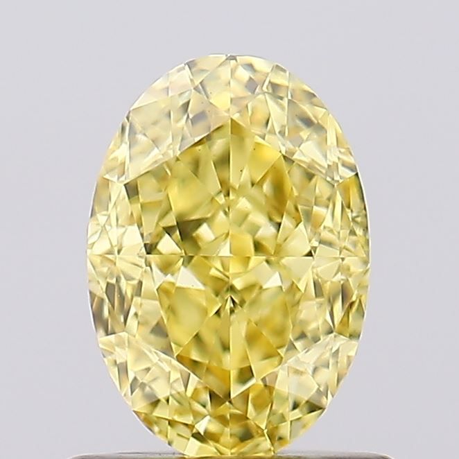 1.01 CT Fancy Vivid Yellow OVAL