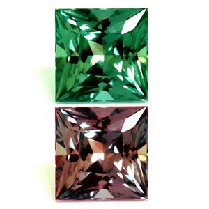 ALEXANDRITE FACETED 0.11ct GREEN Blue Green to Purple EC BRAZIL NONE