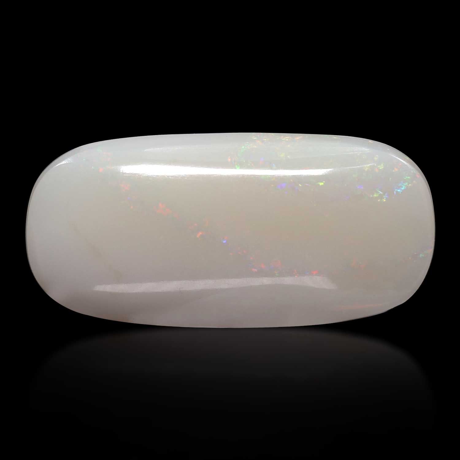 OPAL CABOCHON 6.85ct WHITE MI AUSTRALIA NONE