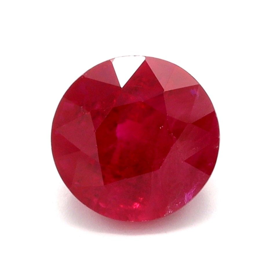 RUBY FACETED 1.23ct RED RED EC MOZAMBIQUE HEATED