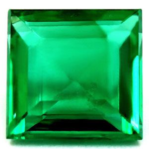 Szmaragd 2,22 ct, zielony, szlif kwadratowy
