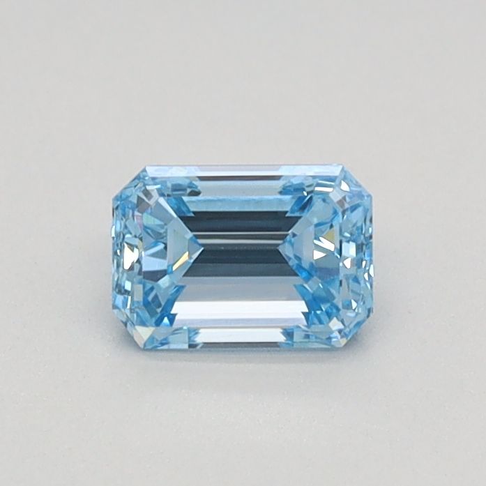 0.39 CT Fancy Intense Blue EMERALD