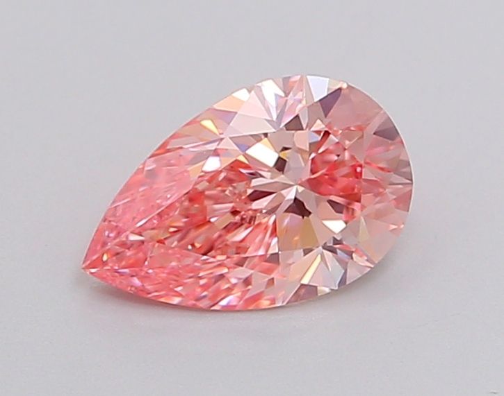 0.3 CT Fancy Vivid Pink PEAR