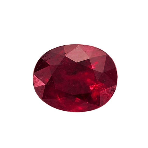 RUBY FACETED 0.55ct RED Red EC MOZAMBIQUE HEATED