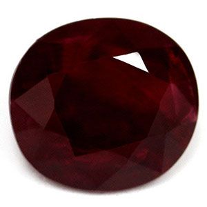 RUBY FACETED 2.14ct RED Deep Red SI REST_OF_AFRICA HEATED