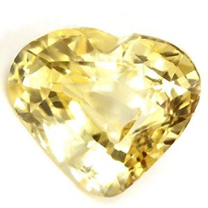 SAPPHIRE FACETED 1.59ct YELLOW Vivid Yellow EC SRILANKA NONE